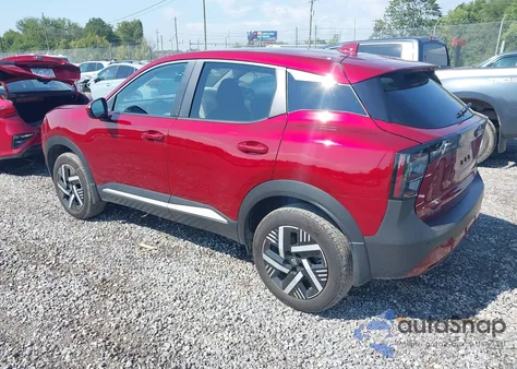 2025 Nissan Kicks Sv Fwd from USA, damaged, VIN 3N8AP6CA1SL309803